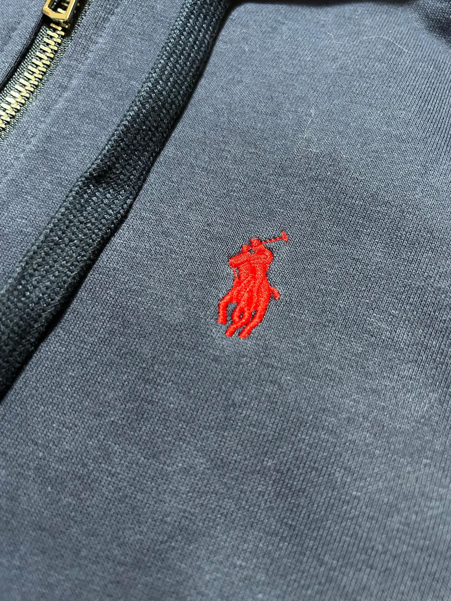 P250 Polo Ralph Lauren FW23 brand logo embroidered cardigan sweatshirt Size: S-XL